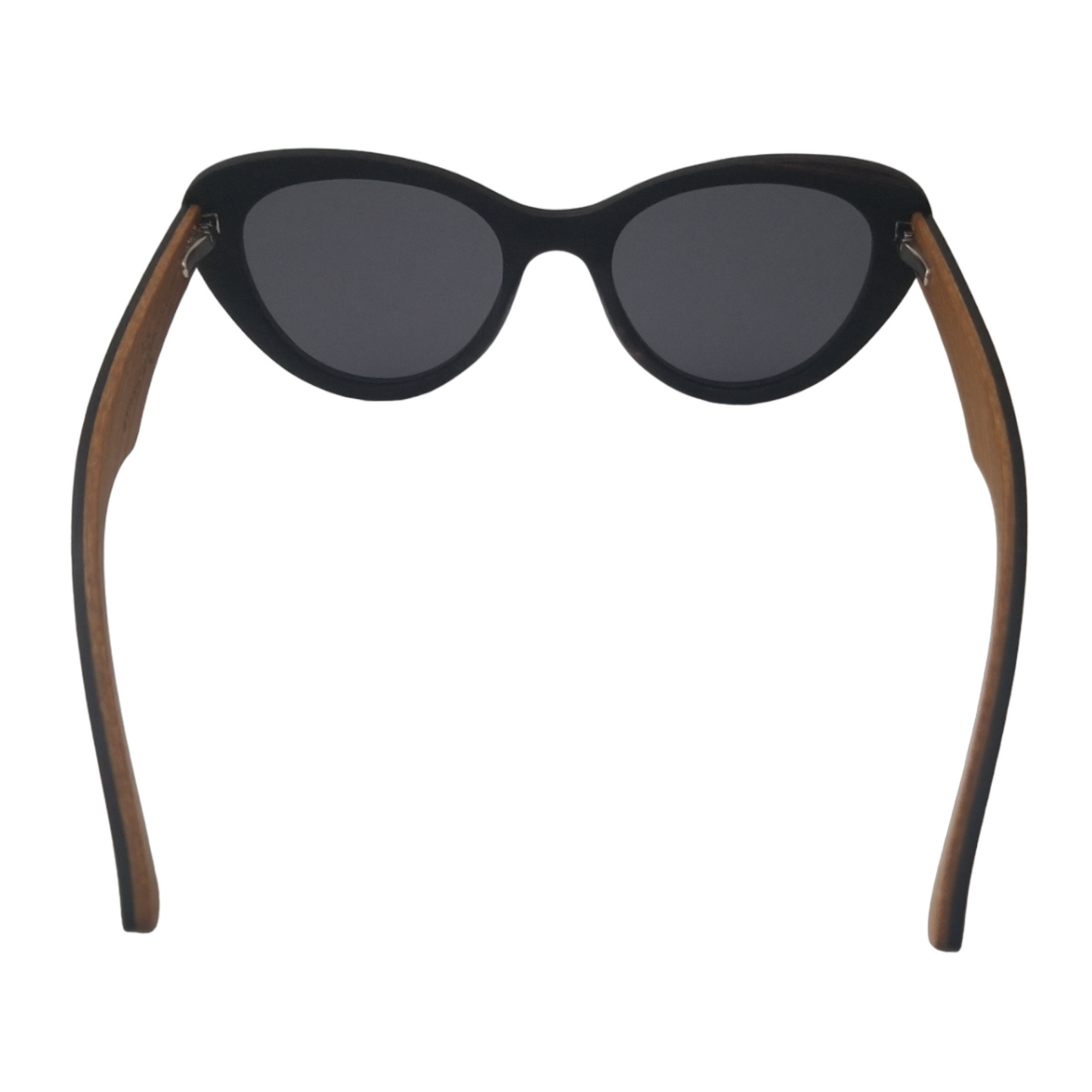 Women's Retro Cat Eye Black Lenses Sunglasses