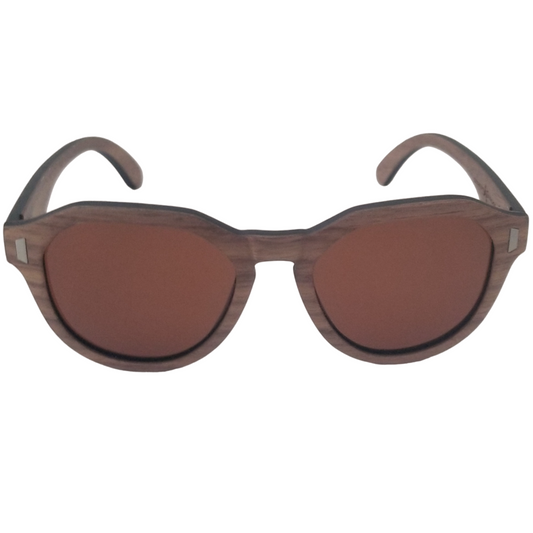 Women's Hexagon Coconut Frame Sunglasses (Multiple Options!)