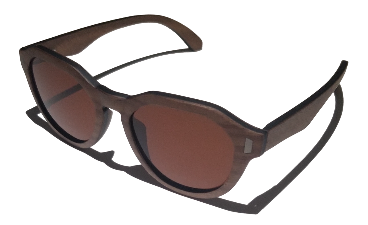 Women's Hexagon Coconut Frame Sunglasses (Multiple Options!)