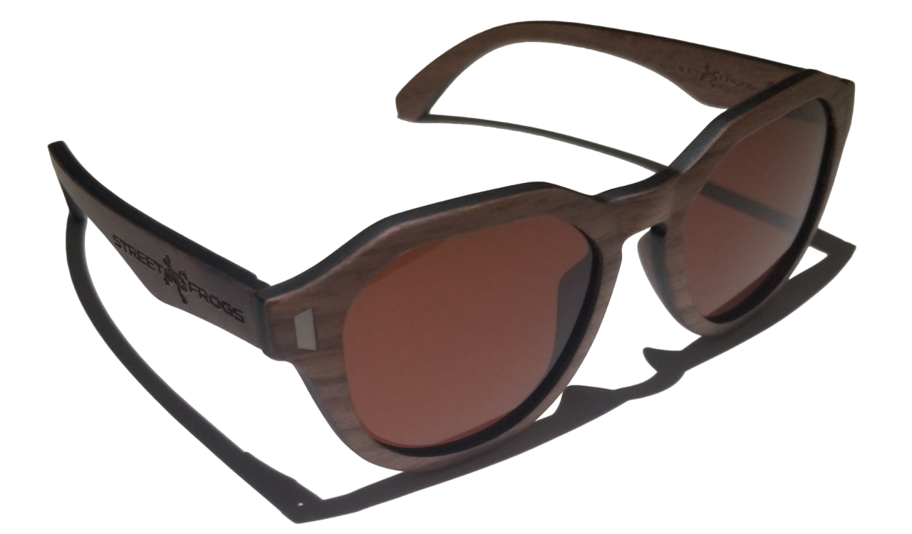 Women's Hexagon Coconut Frame Sunglasses (Multiple Options!)